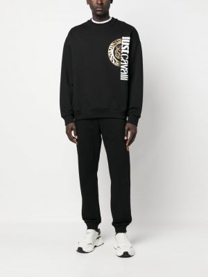 Sweatshirt mit print Just Cavalli schwarz