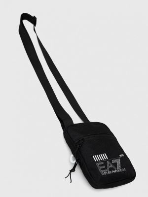 Черная поясная сумка Ea7 Emporio Armani