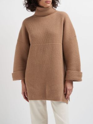 Oversize vilnas džemperis ar augstu apkakli Max Mara