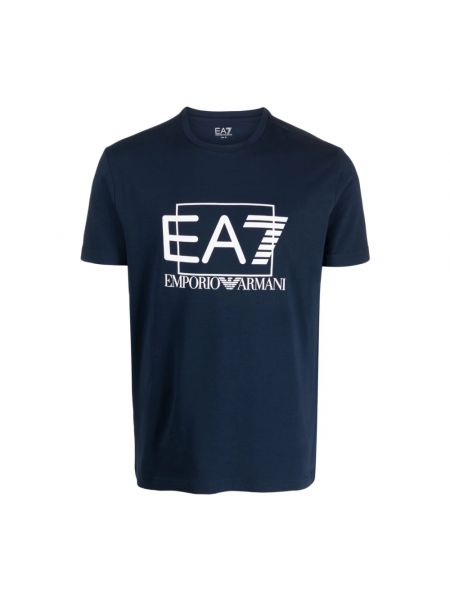 Koszulka Emporio Armani Ea7 niebieska