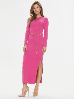 Slim fit šaty Michael Michael Kors růžové
