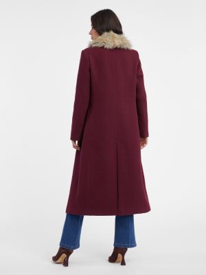 Zimní kabát Orsay vínový