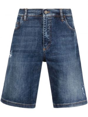 Obrabljene kratke jeans hlače Dolce & Gabbana