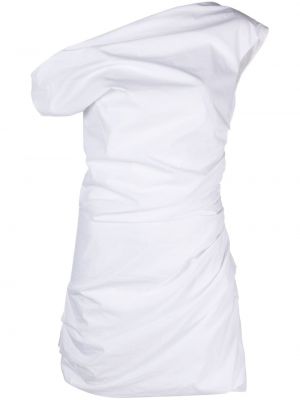 Bílé asymetrické šaty Paris Georgia