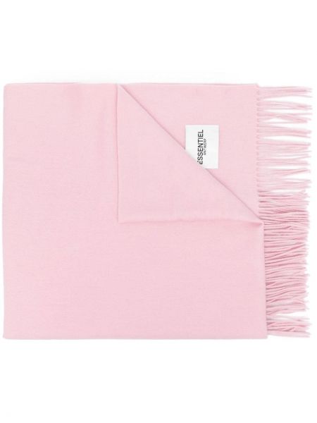 Ull frynser skjerf Essentiel Antwerp rosa