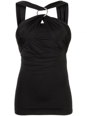Κοκτέιλ φόρεμα The Attico μαύρο