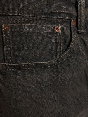 Bavlněné slim fit skinny džíny Re/done černé