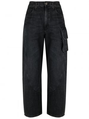 Straight leg-jeans Agolde svart