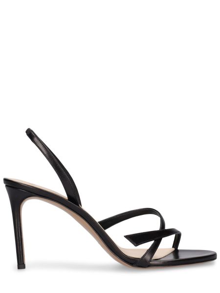 Sandalias de cuero Alexandre Birman negro