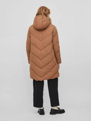 Zimný kabát Vila hnedá