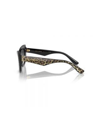 Okulary przeciwsłoneczne w panterkę Dolce And Gabbana