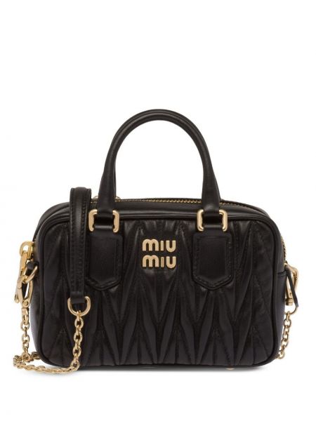 Mini taske Miu Miu sort