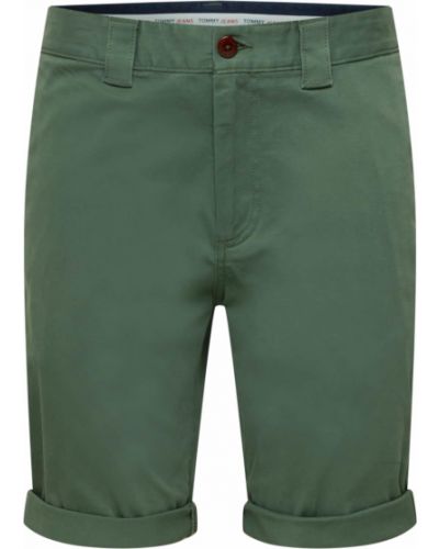 Chino панталони Tommy Jeans зелено