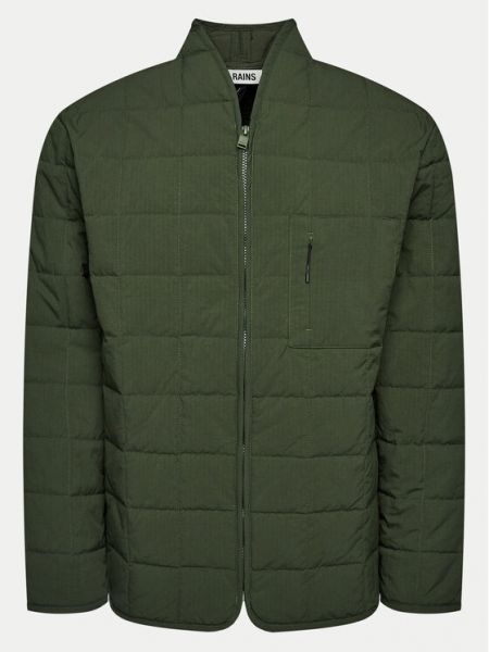 Középszezon kabát Rains zöld