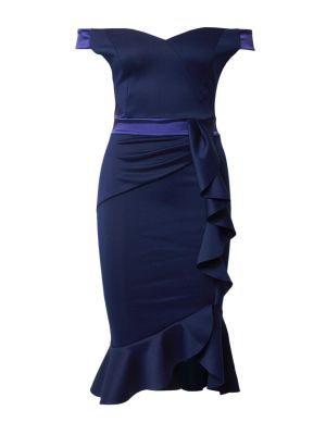 Коктейлна рокля Lipsy синьо