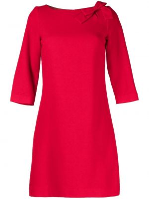 Sukienka midi z kokardką Jane czerwona