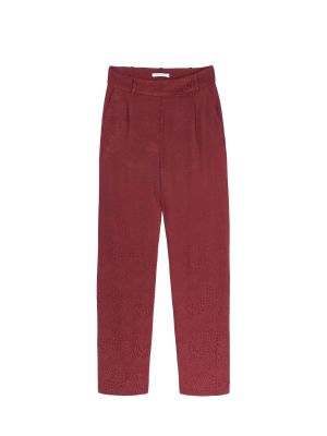 Pantaloni cu talie înaltă cu fermoar din viscoză Scalpers Pantaloni cu talie înaltă cu fermoar din viscoză Scalpers
