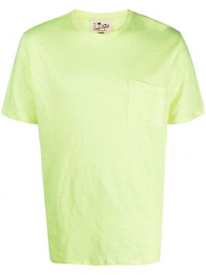 T-shirt Mc2 Saint Barth giallo