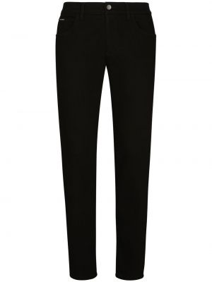 Jeans skinny slim Dolce & Gabbana noir