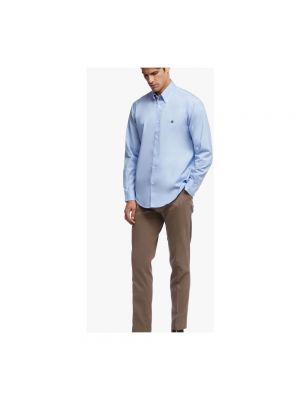 Daunen hemd mit geknöpfter mit button-down-kagen Brooks Brothers blau