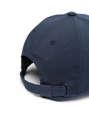 Haftowana czapka z daszkiem J.lindeberg niebieska