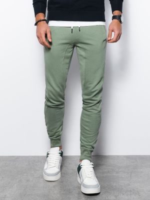 Sportovní kalhoty Ombre Clothing zelené