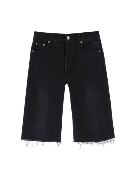 Casual jeans shorts Saint Laurent schwarz