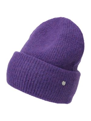 Megztas kepurė Esprit violetinė