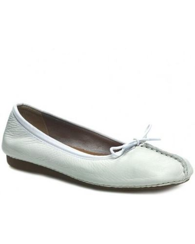 Balerina cipők Clarks fehér