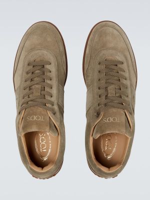 Sneakers σουέντ Tod's μπεζ