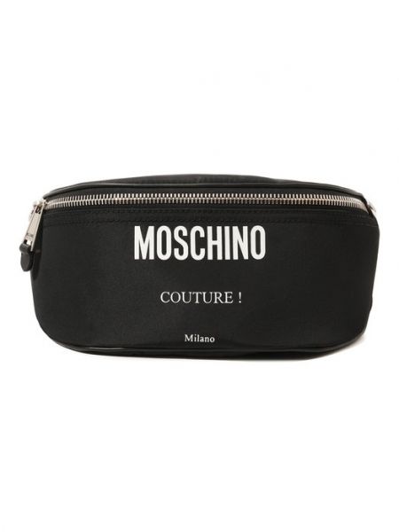 Поясная сумка Moschino черная