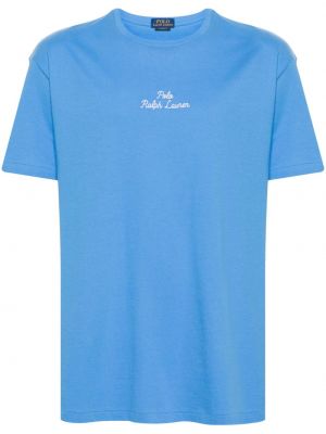 T-shirt mit stickerei mit stickerei mit stickerei Polo Ralph Lauren rot