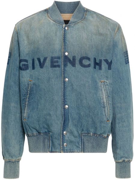 Denimjakke Givenchy blå