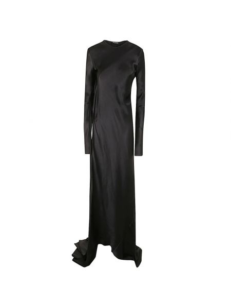 Sukienka długa Ann Demeulemeester czarna