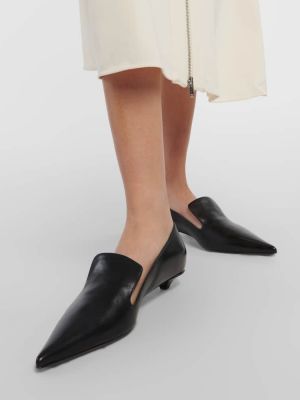 Pantofi cu toc din piele Proenza Schouler negru