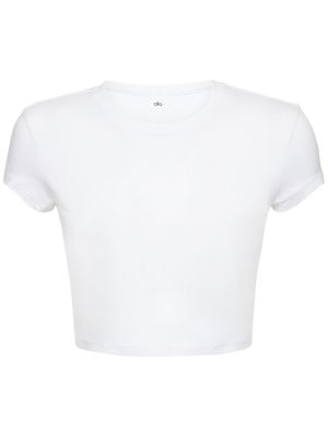 T-krekls ar īsām piedurknēm Alo Yoga melns