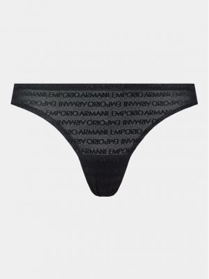Бразилски бикини Emporio Armani Underwear черно