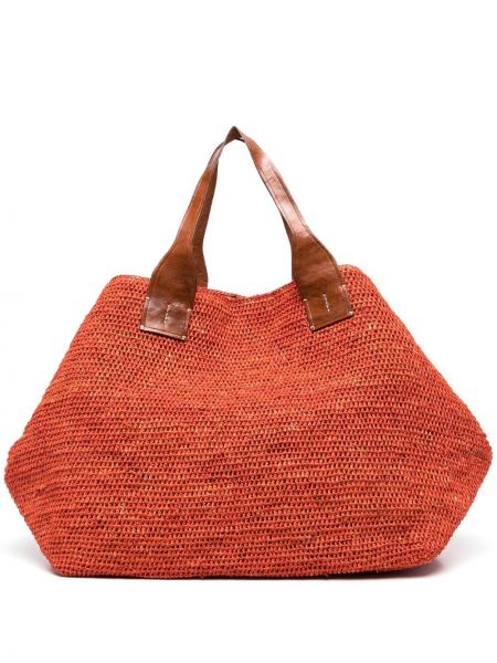 Τσάντα shopper από λυγαριά Ibeliv