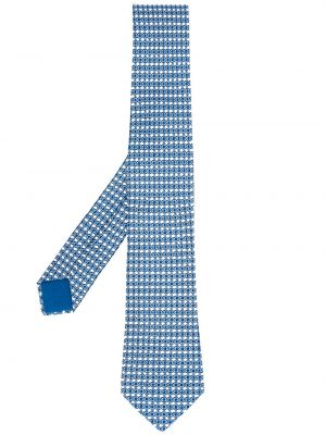 Corbata Hermès azul