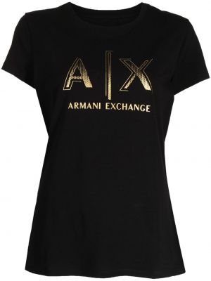 Mustriline t-särk Armani Exchange