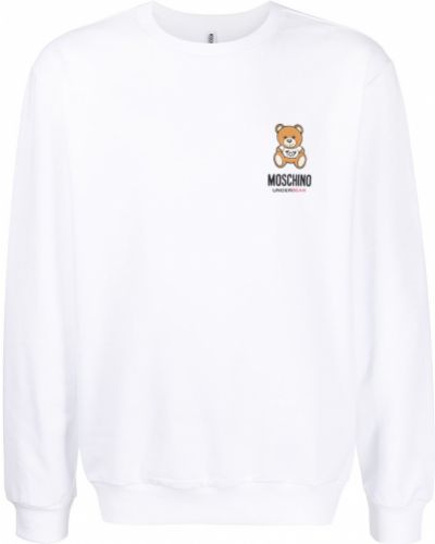 Sweatshirt Moschino hvit