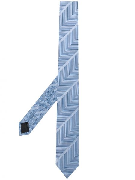 Corbata con estampado geométrico Gianfranco Ferré Pre-owned azul