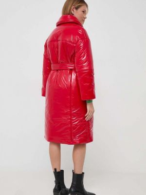 Oversized téli kabát Patrizia Pepe piros