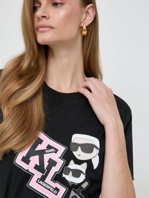 Bombažna majica Karl Lagerfeld