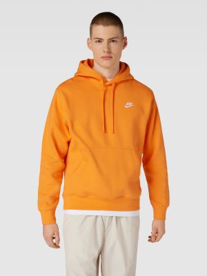 Kurtka z kapturem Nike pomarańczowa