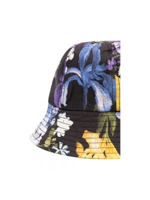 Sombrero de flores con estampado Erdem