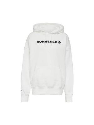 Fleece pulóver Converse fehér