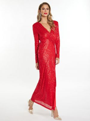 Вечерна рокля Faina червено