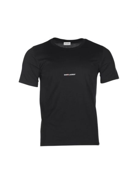 Koszulka casual Saint Laurent czarna