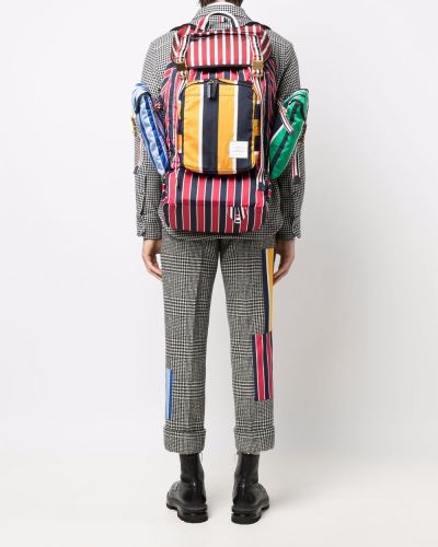 Mustriline triibuline seljakott Thom Browne